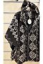 Coat Tile Pattern Floral Pattern Zippered - 2