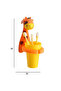 - Kids Toothbrush & Cup Holder Animal Design - Giraffe - 3