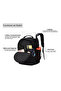 Water Resistant Laptop Backpack 35L Polyester Travel School Bag with 15.6 Inch Laptop Compartment - 5