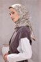 Twill Silk Scarf - 4204-84 Stone - 2
