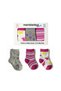 Baby Socks Set, 9-12 Months, 3 Pieces, Heart, Butterfly and Striped