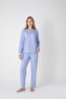 Blue Love Heart Pajama Set - 2