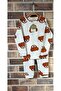 Girls and Boys Unisex Model 100% Cotton Pajama Set - 2