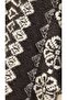 Coat Tile Pattern Floral Pattern Zippered - 6
