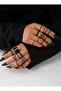 Set of 18 Adjustable Black Rings and Knuckle Rings
