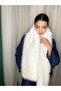 وشاح وشال من الفرو 170*20 (مع تفاصيل مفصلة) - 8