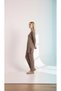 Ribbed Knit Winter Corded Fabric Double Set Mink - 3