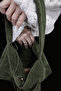 Women's Tassel Suede Leather Kitten Bag Shoulder Bag - 4