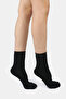 Bamboo Women's Elastic-Free Black Socks Stitch-Free Premium Socks Non-Squeezing Socks Leave No Marks - 4