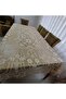 Dantel Anglez Table Cloth 160X250 cm Machine Work Beige Color