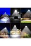 Outdoor Solar Street Light 1800W, Dusk-to-Dawn, Remote Control, Motion Sensor, Waterproof (White) - 6