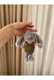 Cat Bag Gray Cute Rabbit Charm - 6