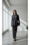 Ribbed Knit Winter Corded Fabric Double Suit - 4