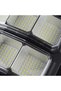 Outdoor Solar Street Light 1800W, Dusk-to-Dawn, Remote Control, Motion Sensor, Waterproof (White) - 2