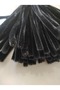 25 Pieces of Black Chenille, Feathered Wire Suitable for Flower Making, 30 cm 6 mm - 2
