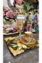 Esterhomedecor 6-Person Hand-Painted Porcelain Coffee Cup Set and 6 Turkish Delight Bowls - 4