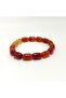 Certified Red Agate Special Cut Natural Stone Misinali Bracelet - 8