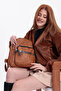 Sofia Washed Leather 4 Compartment Backpack - 8