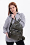 Sofia Washed Leather 4 Compartment Backpack - 3