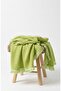 100% Organic Cotton 4-Layer Muslin Sofa Throw - Tv Blanket - Double-Sided Decorative Cover (90X200) - 3