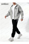 Hila fashion tracksuit set - Printed Oversized Hooded Fleece-Lined - 3