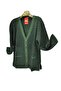 Plus Size Buttoned Mother Cardigan - 2