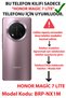 Honor Magic 7 Lite Compatible Pastel Abstract Flower and Stain Patterned Printed Silicone Case - 2