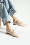 Wide Belt Buckle Casual Women's Ballerinas Gift Casual Ballerinas Stc1202