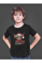 Mooey Christmas Bull Pattern Kids T-Shirt T-Shirt