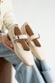 Wide Belt Buckle Casual Women's Ballerinas Gift Casual Ballerinas Stc1202 - 4