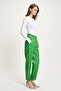 Waist gathered leather carrot pants 0098 r5-f-k2 - 4