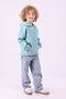 Kangaroo Pocket Hooded Winter 3 Thread Sha Fleece-Lined Weatshir - 3