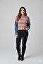 Women's Striped Thessaloniki Knit Design Sweater - 2