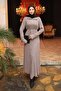Mink Buttoned Knitwear Dress - 2