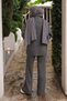 Smoked Thessaloniki Knitted Cardigan Trouser Knitwear Set - 5
