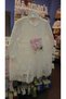 Long Sleeve Lace Tulle Detailed Newborn Baby Dress, Mevlütluk Dress - 5