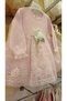 Long Sleeve Lace Tulle Detailed Newborn Baby Dress, Mevlütluk Dress - 3
