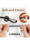 Glasses Back of Ear Silicone Glasses Silicone Back of Ear Black 1 Pair - 3