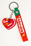 Heart Shaped Red Pvc Keychain – Eco-Friendly, Gift Valentine's Day - 6