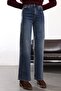 Blue High Waist Wide Leg Jean 030 - 5