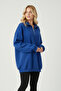 Half Zipper Women's Oversized Sweatshirt Comfortable Fit Daily Use - 2