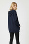 Women's Zippered Hooded Sweatshirt Cardigan Oversized Comfortable Fit - 3