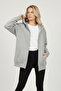 Women's Zippered Hooded Sweatshirt Cardigan Oversized Comfortable Fit
