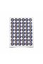 Blue'Thank You' Sticker (4X4 cm) - 48 Pieces |   Global & Stylish Packaging - 6