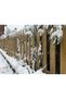 Garden fence wooden pickets(80x100) - 4