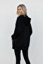 Women's Zippered Hooded Sweatshirt Cardigan Oversized Comfortable Fit - 3