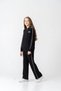 Sports Academy College Team Us-86 Embroidered Hooded Front Zipper Girls' Bottom Top Tracksuit Set - 3