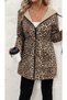 Women's Hooded Double-Sided Lace-Up and Zippered Viscose Two-Thread Fabric Jacket - 3