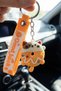 Colorful Donut (Donut) Rubber Keychain – Fun Design, Lightweight and Durable - 7