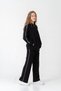 Sports Academy College Team Us-86 Embroidered Hooded Front Zipper Girls' Bottom Top Tracksuit Set - 7